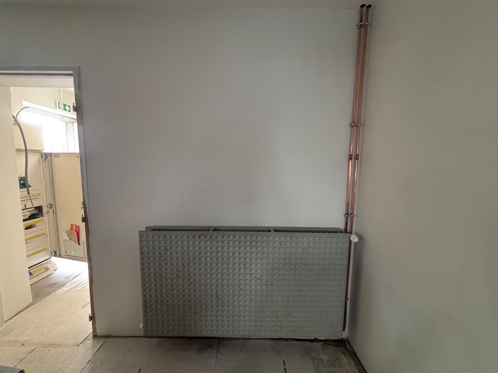 Installation radiateur